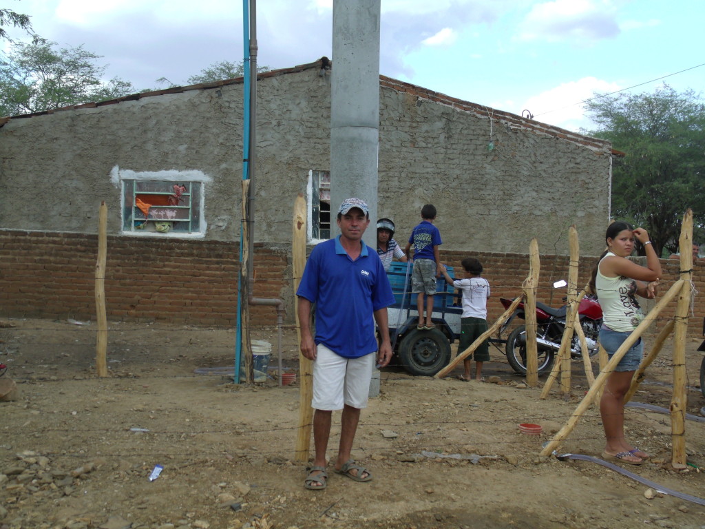 Sr. José Luiz, trabalha sem cobrar nada. Foto: André Luis