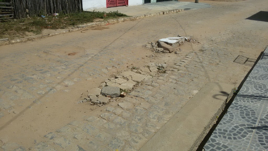 Rua Belizário Costa Afundou